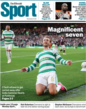 Cover of Herald Sport