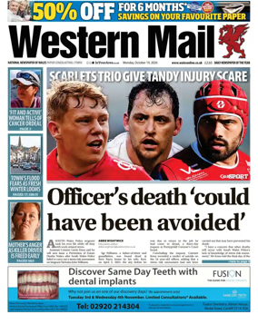Cover of Western Mail