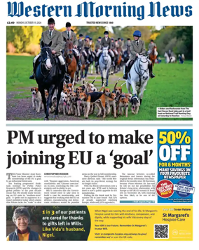 Cover of Western Morning News