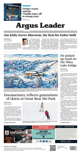 Cover of Argus Leader