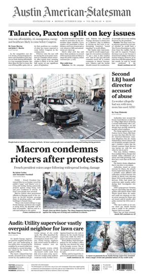 Cover of Austin American-Statesman