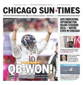 Cover of Chicago Sun-Times