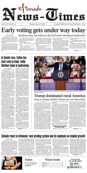 Cover of El Dorado News-Times (VCID - Camden News)
