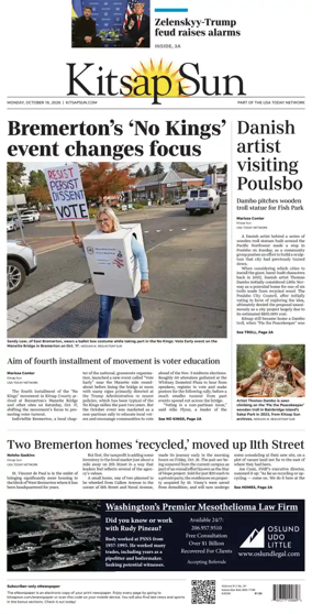 Cover of Kitsap Sun