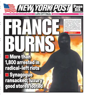 Cover of New York Post