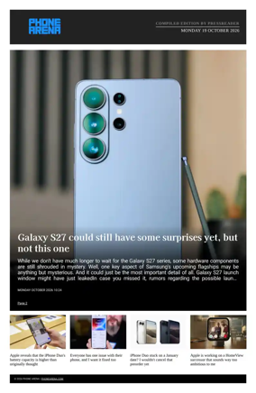 Cover of Phone Arena - Compiled Edition