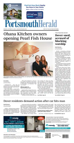 Cover of Portsmouth Herald