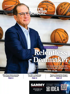 Cover of Sports Business Journal