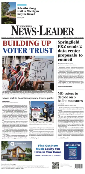 Cover of Springfield News-Leader