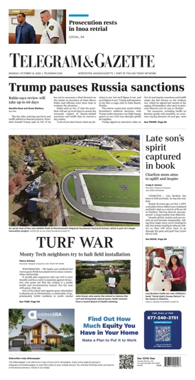 Cover of Telegram & Gazette
