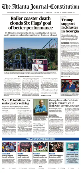 Cover of The Atlanta Journal-Constitution