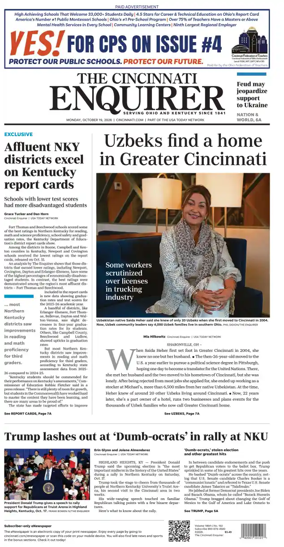 Cover of The Cincinnati Enquirer