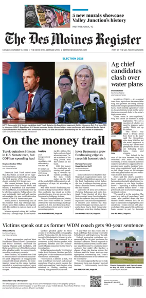 Cover of The Des Moines Register