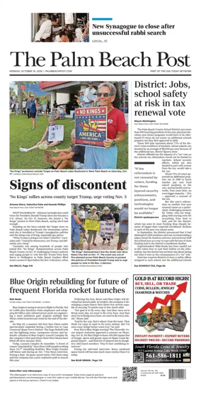 Cover of The Palm Beach Post