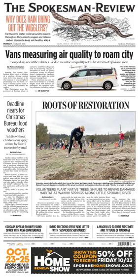 Cover of The Spokesman-Review (Spokane)