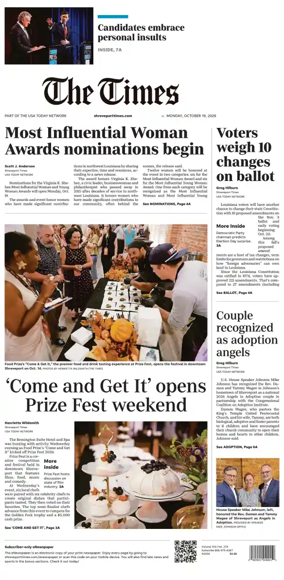 Cover of The Times (Shreveport)