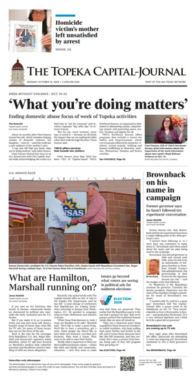 Cover of The Topeka Capital-Journal