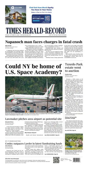 Cover of Times Herald-Record