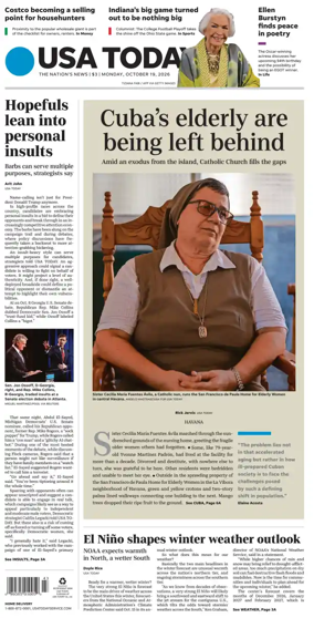 Cover of USA TODAY US Edition