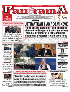 Cover of Panorama (Albania)