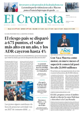 Cover of El Cronista