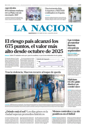 Cover of La Nacion