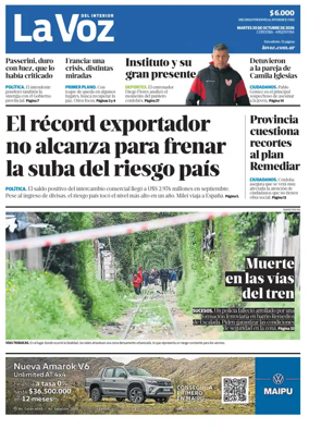 Cover of La Voz del Interior