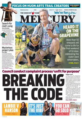Cover of Mercury (Hobart)