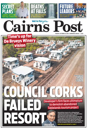 Cover of The Cairns Post