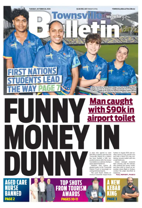Cover of Townsville Bulletin