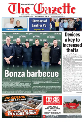 Cover of Warragul & Drouin Gazette