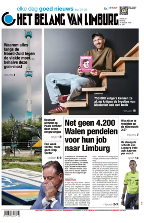 Cover of Het Belang van Limburg