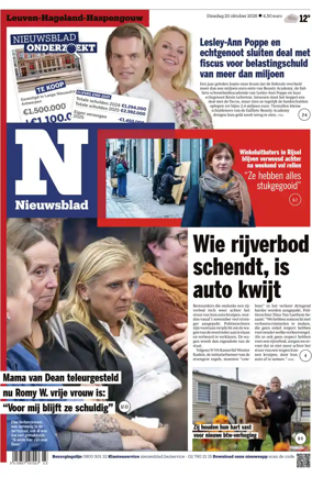 Cover of Het Nieuwsblad