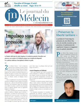 Cover of Journal du Medecin (French)