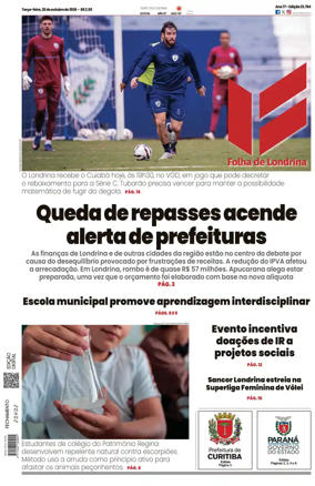 Cover of Folha de Londrina