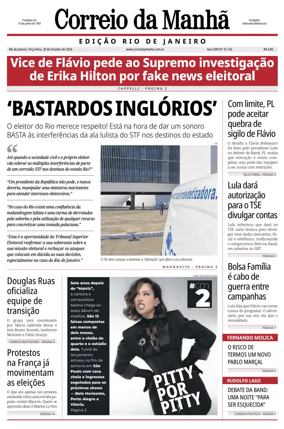 Cover of Jornal Correio da Manha