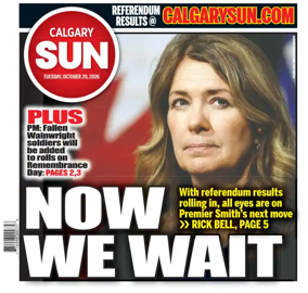 Cover of Calgary Sun