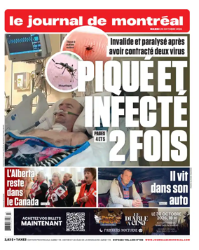 Cover of Le Journal de Montreal