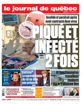 Cover of Le Journal de Quebec
