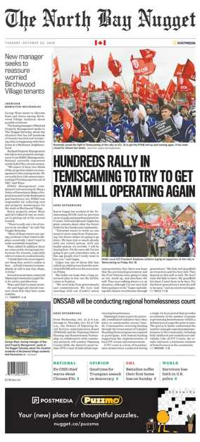 Cover of North Bay Nugget