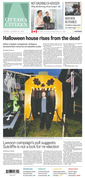 Cover of Ottawa Citizen