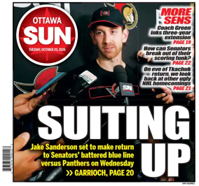 Cover of Ottawa Sun