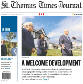 Cover of St. Thomas Times-Journal