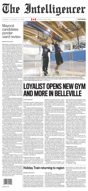 Cover of The Intelligencer (Belleville)