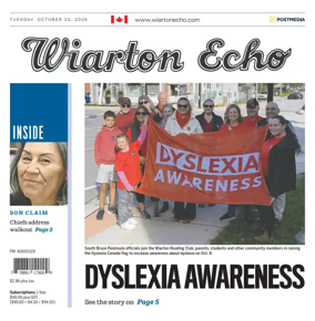 Cover of Wiarton Echo