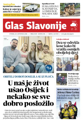 Cover of Glas Slavonije