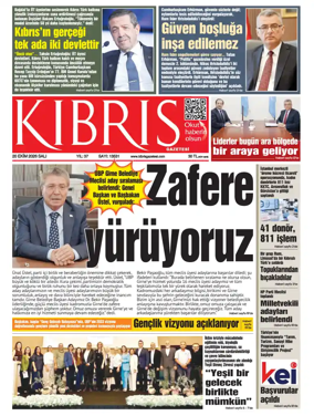 Cover of Kibris Gazetesi