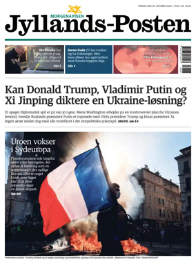 Cover of Jyllands-Posten
