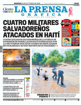 Cover of La Prensa Grafica