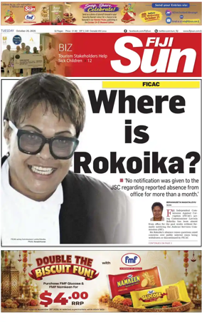 Cover of Fiji Sun